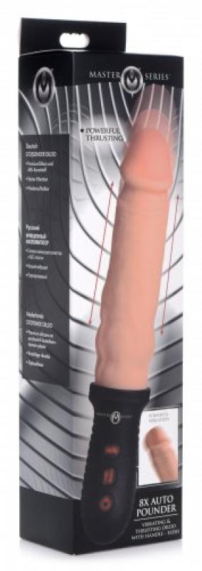 Automatische Stotende Vibrator Met Handvat