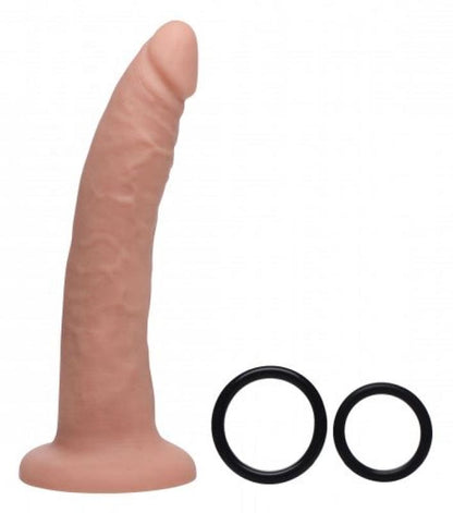 Realistic Dildo With Harness - 19.5 cm.