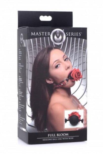 Striking Ball Gag With Rose