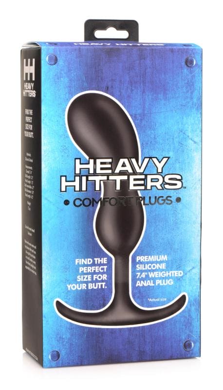 Heavy Hitters - Premium Prostate Plug With Weight - Large