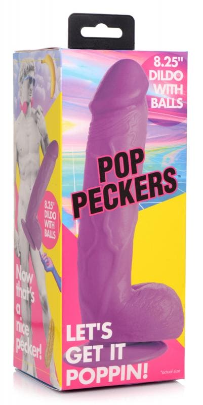 Poppin Dildo 20 cm - Paars