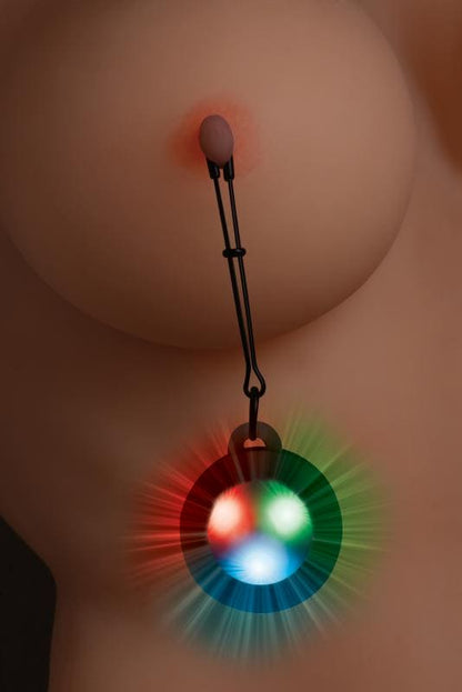 Charmed - Tweezer Nipple Clamps With LED Lighting