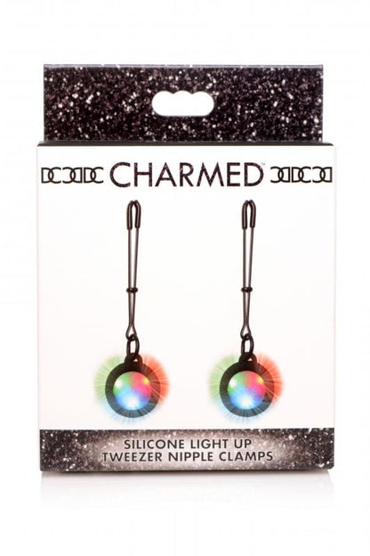 Charmed - Tweezer Nipple Clamps With LED Lighting