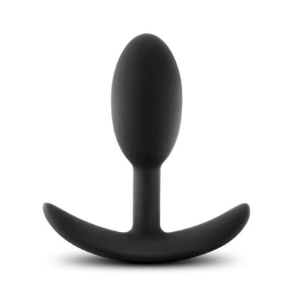 Anal Adventures Platinum - Vibra Slim Verzwaarde Anaal Plug - Small