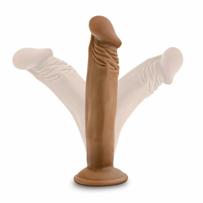 Dr. Skin - Dr. Small Dildo Met Zuignap 16 cm - Mocha