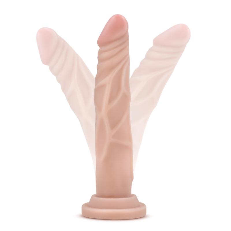 Dr. Skin - Gode Réaliste Avec Ventouse 19 cm - Beige