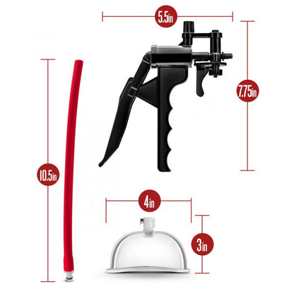 Temptasia - Advanced Vulva Vacuüm Zuiger Met Grippomp Systeem