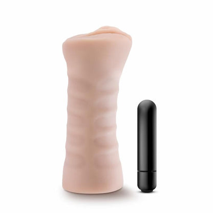 M for Men - Masturbador Lluvia Con Vibrador Bala - Vagina