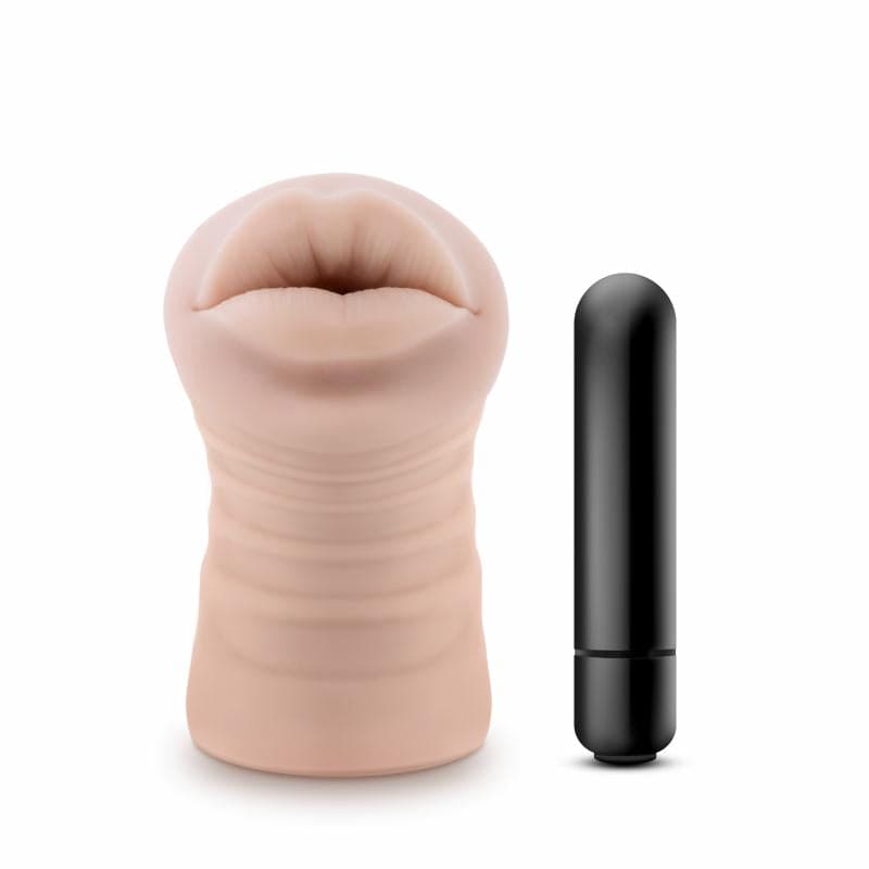 M for Men - Angie Masturbator Met Bullet Vibrator - Mond