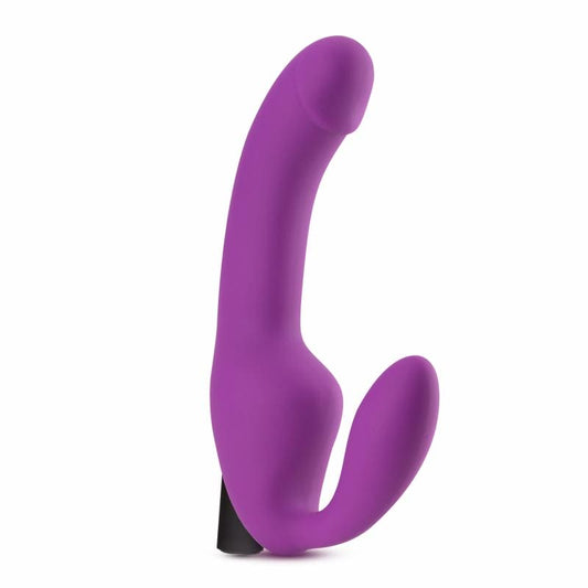 Temptasia - Cyrus Vibrerende Strapless Strap-on - Paars