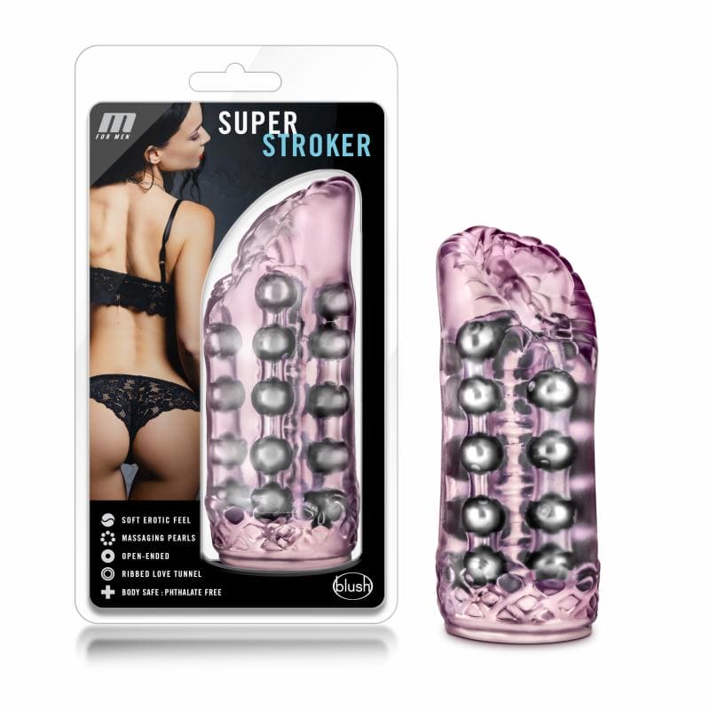 M for Men - Masturbador Super Stroker - Rosa