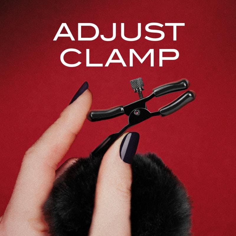 Noir - Adjustable Nipple Clamps - Black