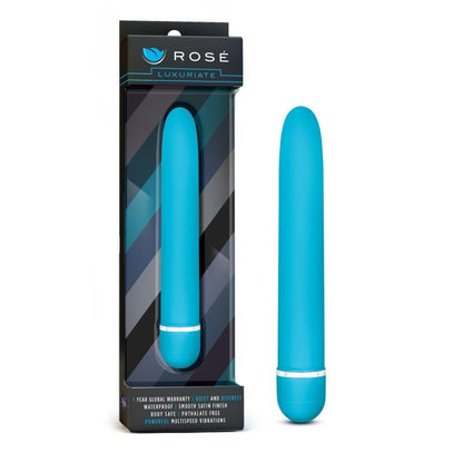 Rose - Luxuriate Vibrator - Blauw