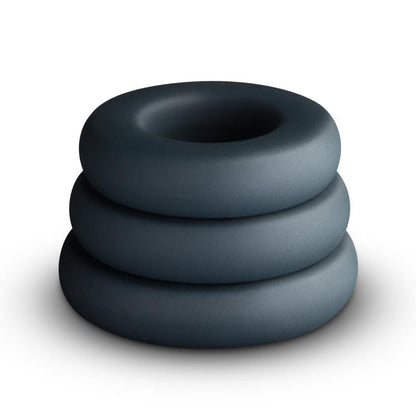 Boners Large Cock Rings Set - 3 pieces