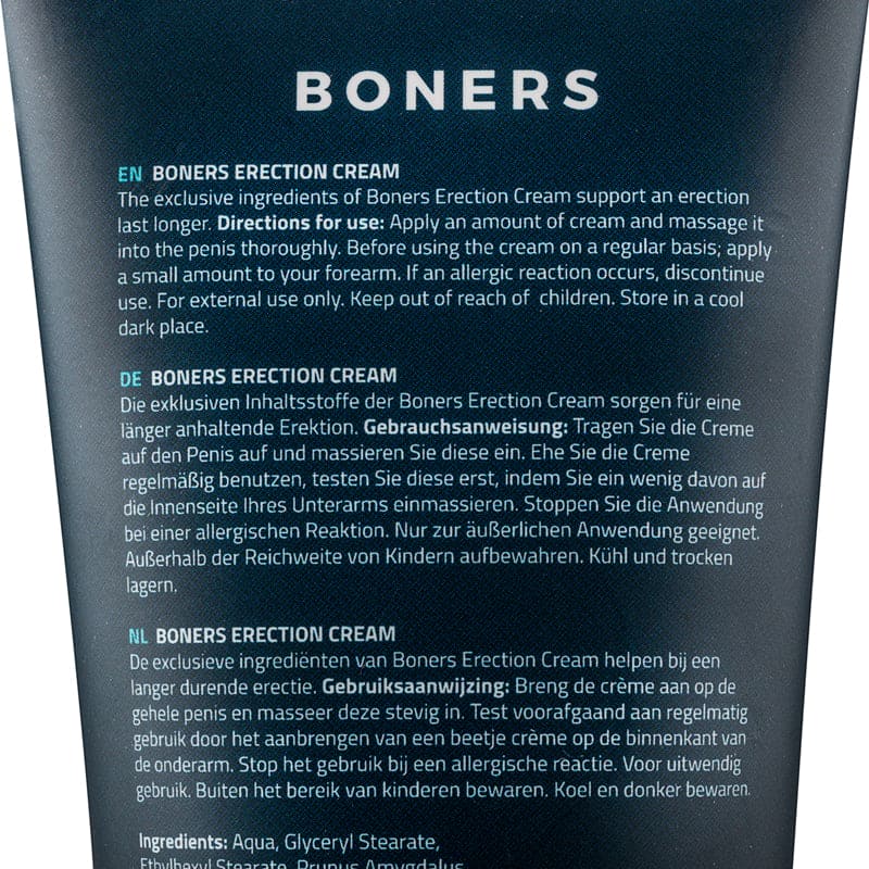 Boners Erectiecrème - 100 ml