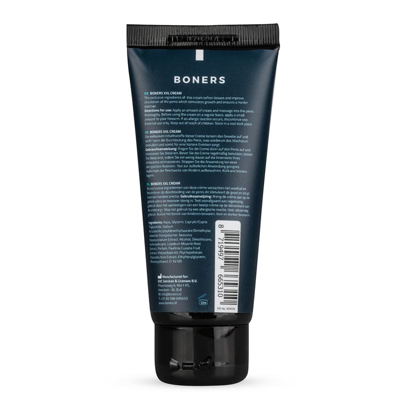 Crème Pénis XXL Boners - 100 ml