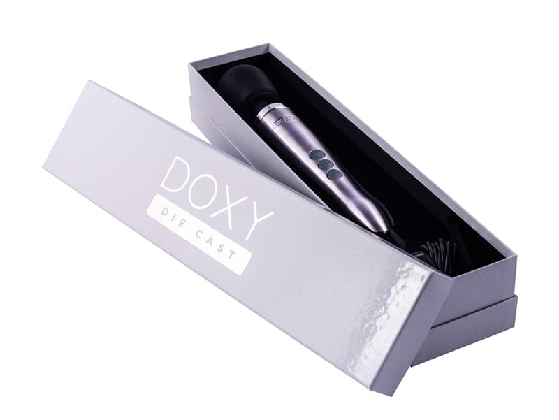 Doxy Die Cast Wand Vibrator - Zilver