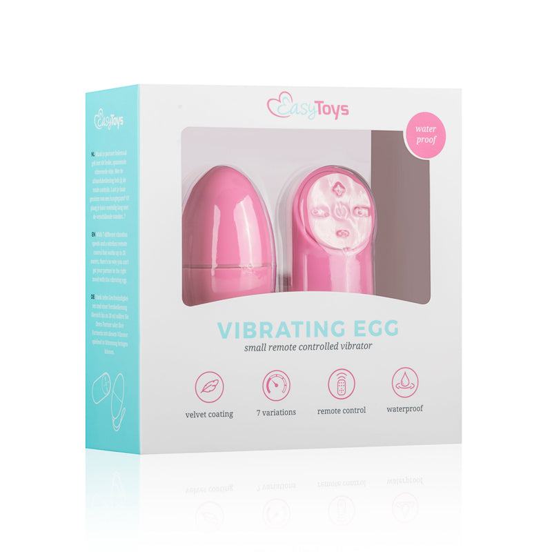 Vibratie Ei Roze - EasyToys