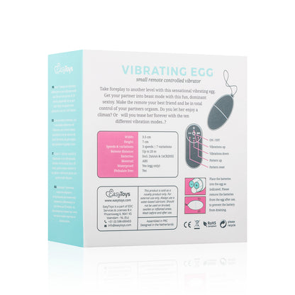 Vibratie Ei Roze - EasyToys