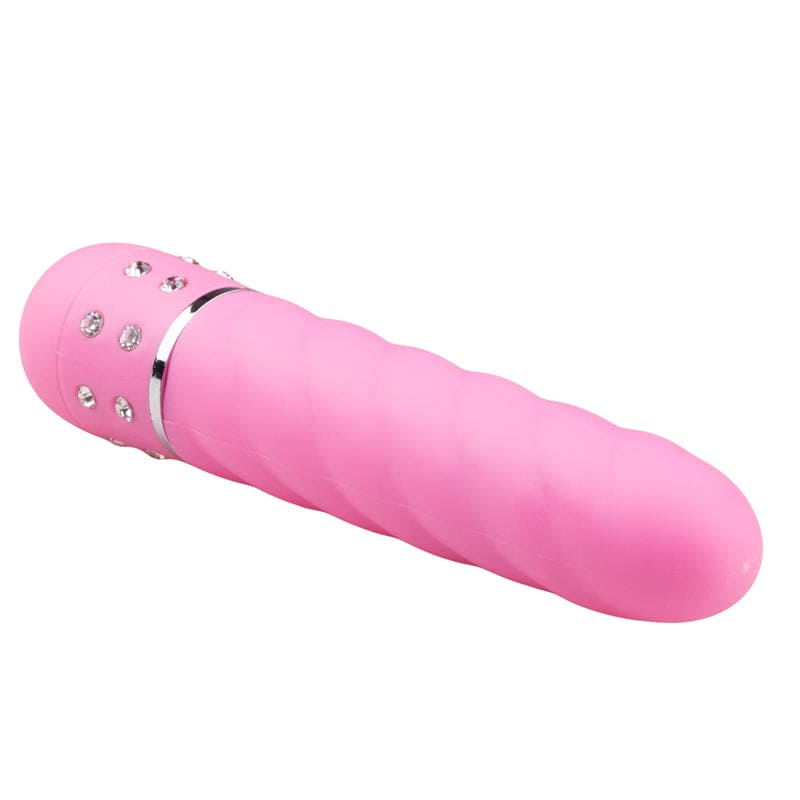 Easytoys Mini Vibrator Gedraaid - Roze