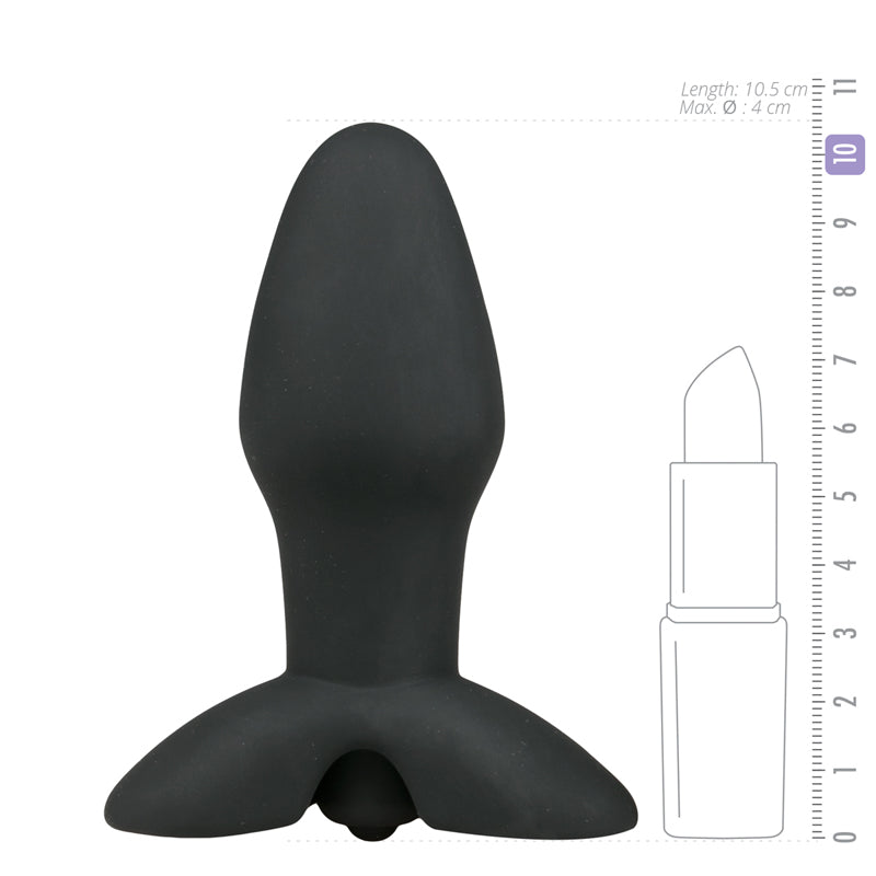 Vibrerende siliconen buttplug