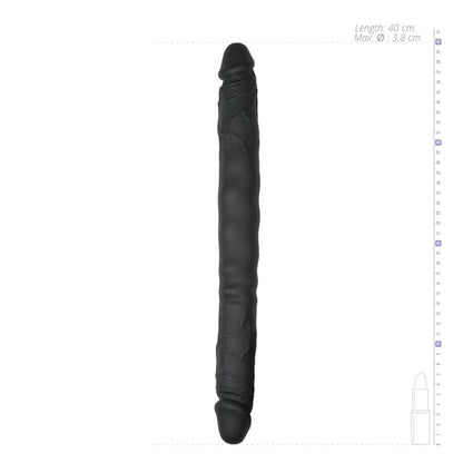 Double Ended Dildo - Zwart