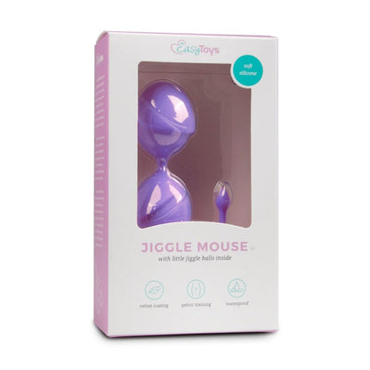 Boules vaginales doubles - violettes