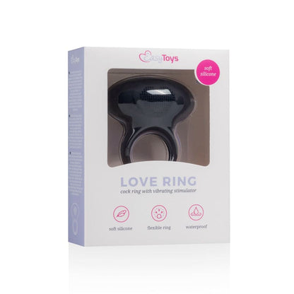 Anneau pénien vibrant Love Ring - Noir