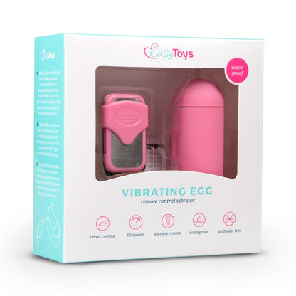 Easytoys Vibratie Ei - Roze