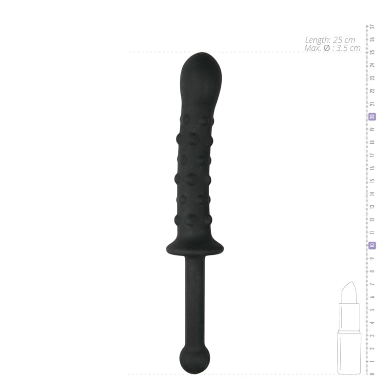 The Handler Dildo Met Handvat - Zwart