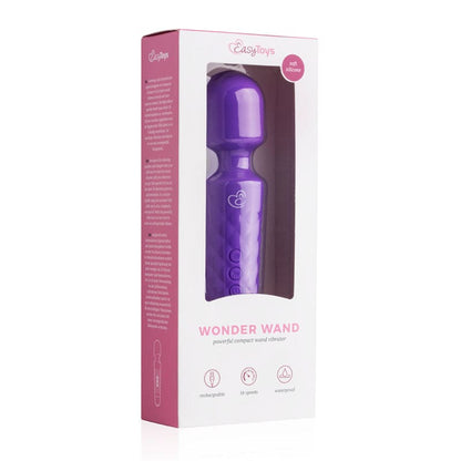 EasyToys Mini Wand Vibrator - Paars