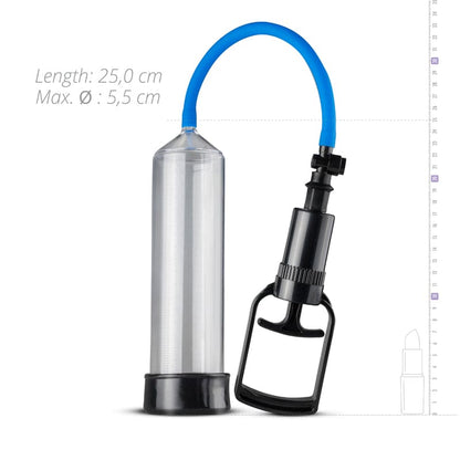 Penis Pump With Grip Pump - Transparent