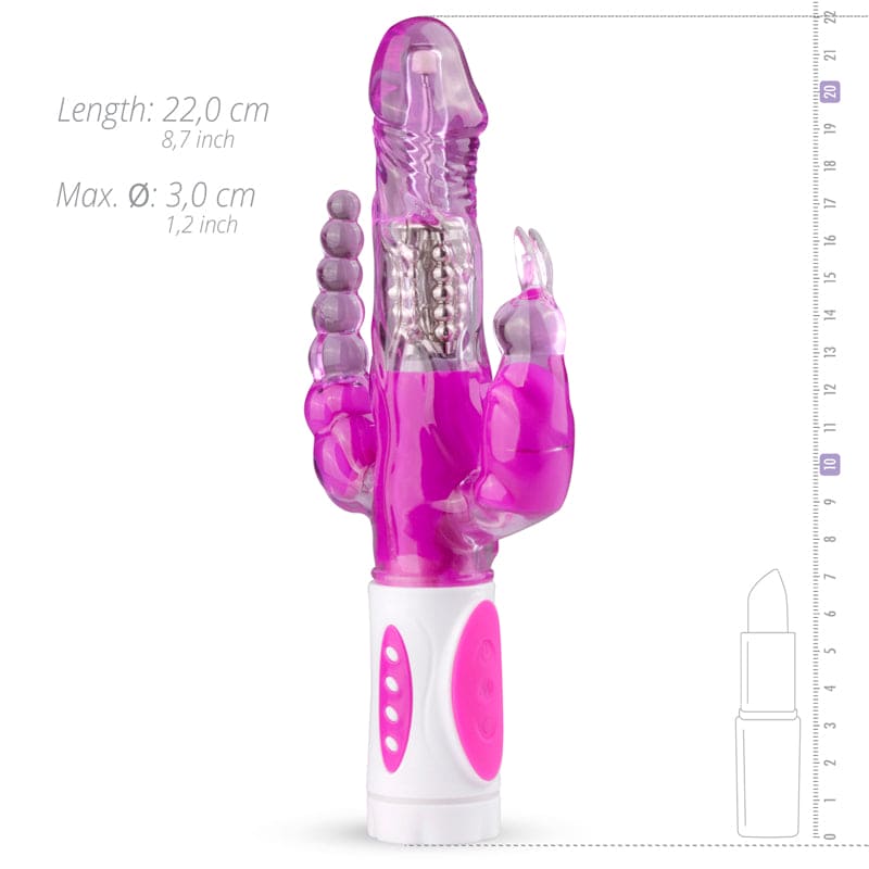 Raving Rabbit Vibrator - Paars