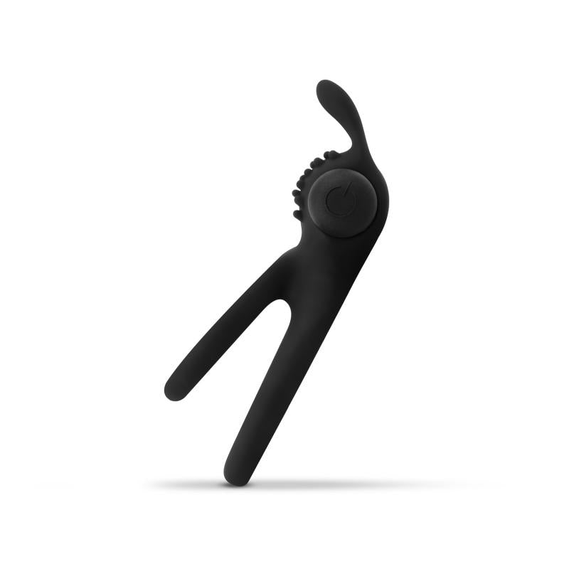 Share Ring - Double Vibrating Cock Ring With Rabbit Ears