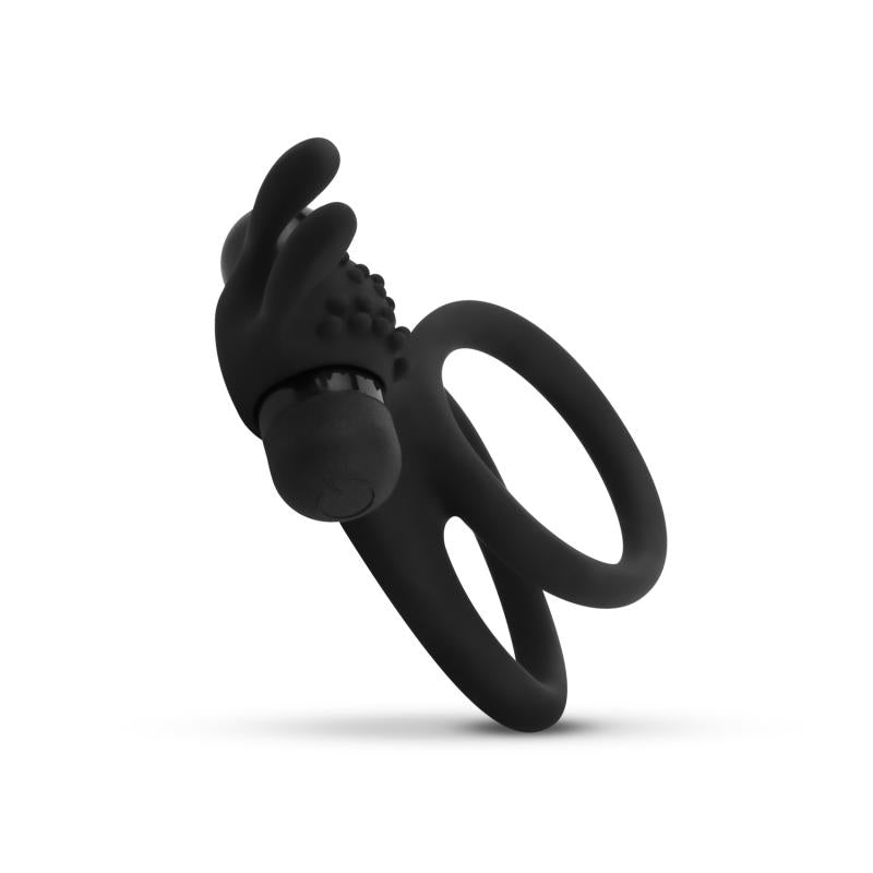 Share Ring - Double Vibrating Cock Ring With Rabbit Ears