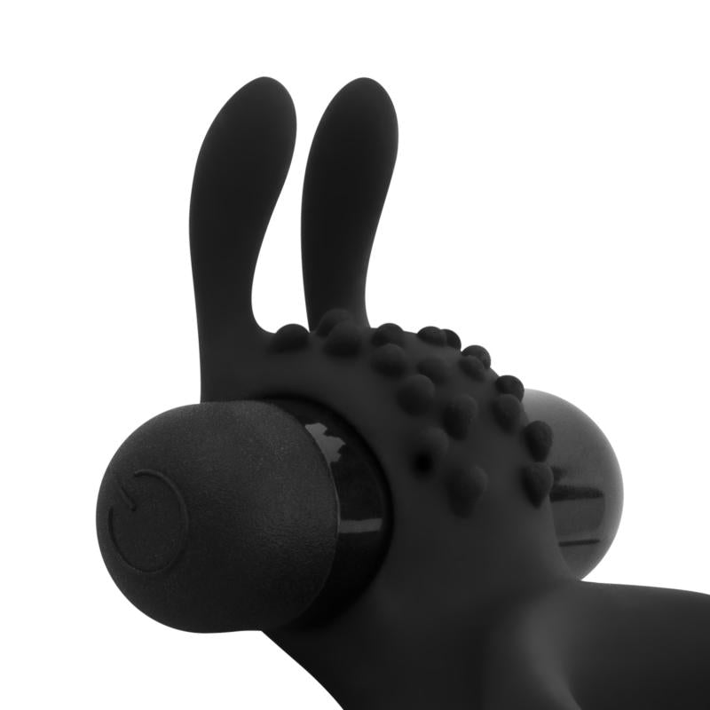 Share Ring - Double Vibrating Cock Ring With Rabbit Ears