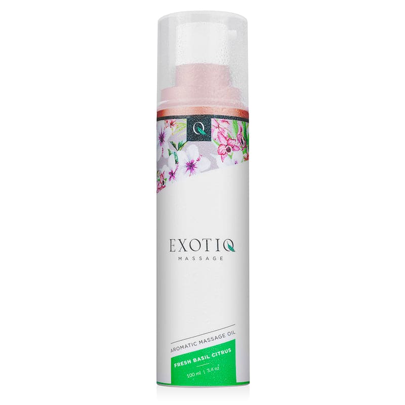 Exotiq Massageolie Basil Citrus - 100 ml