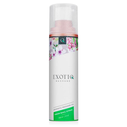 Exotiq Massageolie Basil Citrus - 100 ml