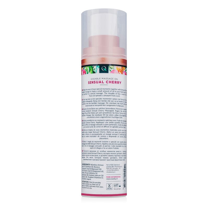 Exotiq Massageolie Sensual Cherry - 100 ml