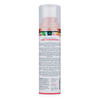 Exotiq Massageolie Sweet Strawberry - 100 ml