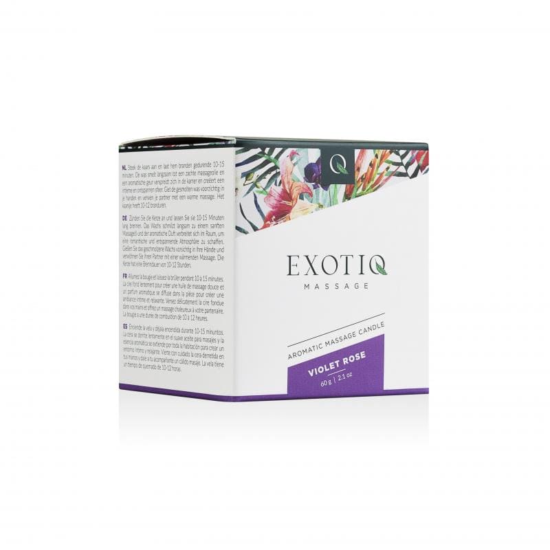 Exotiq Massagekaars Violet Rose - 60g