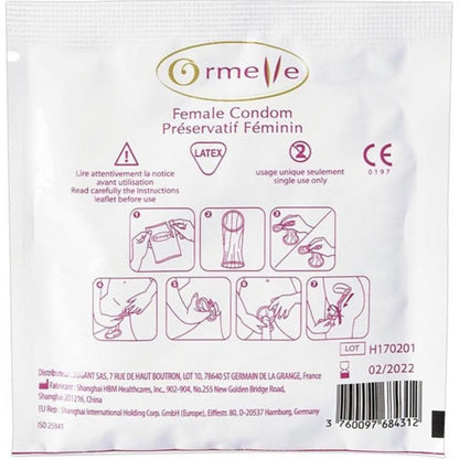 Ormelle female condom 5 pieces