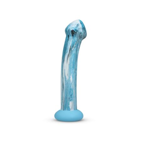 Dildo - Ocean Ripple Glazen Dildo