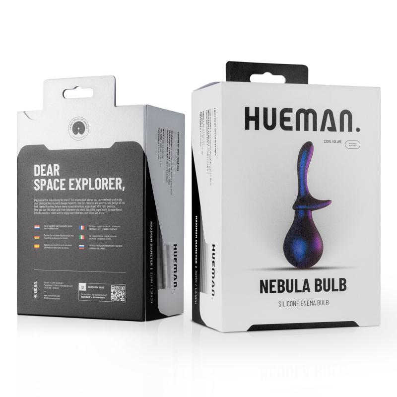 Hueman - Ducha anal con bombilla de nebulosa