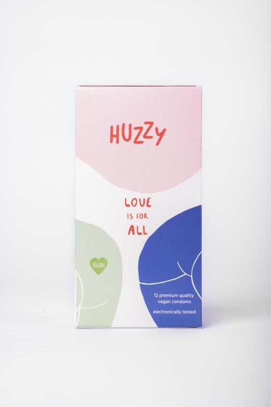 Huzzy 12 Pack Vegan Condooms