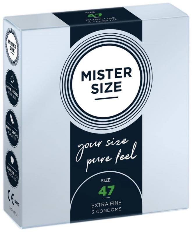 MISTER.SIZE 47 mm Condoms 3 pieces