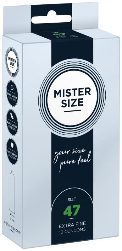 MISTER.SIZE 47 mm Condoms 10 pieces