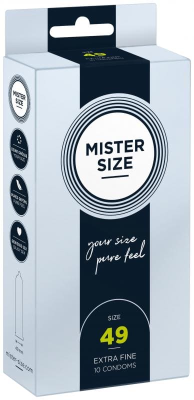 MISTER.SIZE 49 mm Condoms 10 pieces