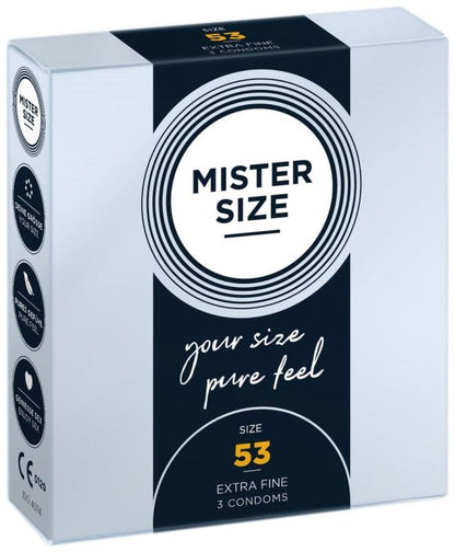 MISTER.SIZE 53 mm Condoms 3 pieces