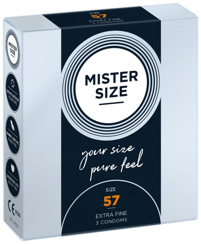 MISTER.SIZE 57 mm Condoms 3 pieces